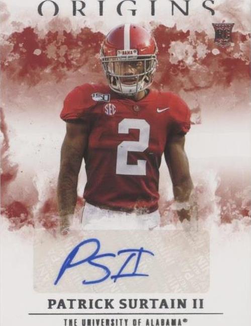 2021 Panini Chronicles Draft Picks Patrick Surtain II #OA-PTS