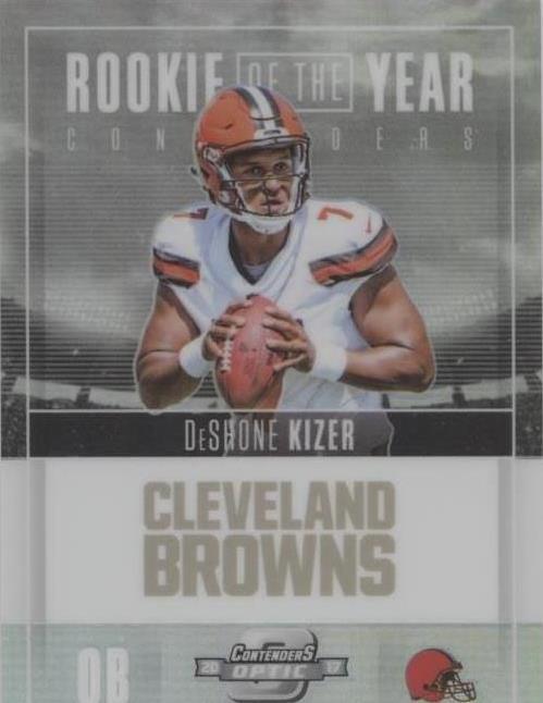 DESHONE KIZER NOTRE Dame Rookie Browns Rc Sp 2017 Sage Hit Premier