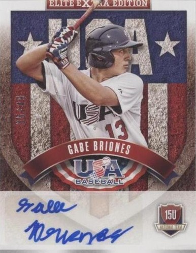 2015 Panini Elite Extra Edition - Gabe Briones #18