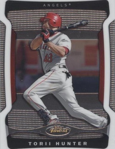 2009 Topps Finest - Torii Hunter #48