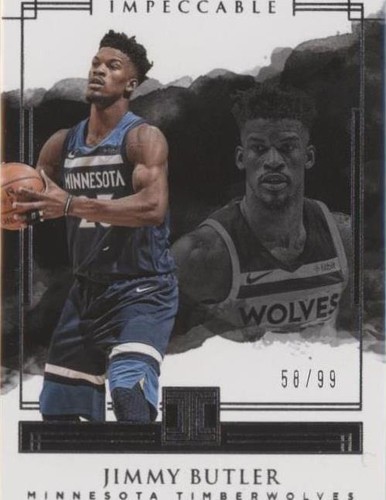 2017-18 Panini Impeccable - Jimmy Butler #46