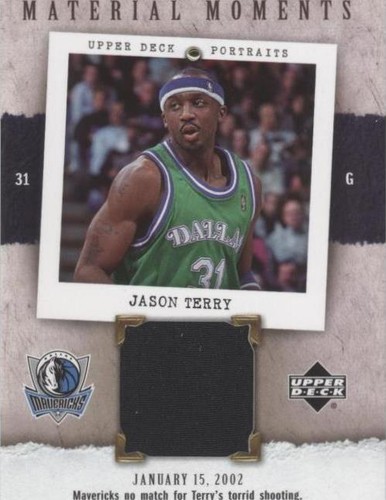 2005-06 Upper Deck Portraits - Jason Terry #MM-JA