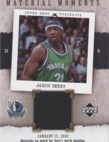 2005-06 Upper Deck Portraits - Jason Terry #MM-JA