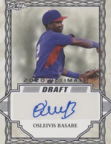 2020 Leaf Ultimate Draft - Osleivis Basabe #BA-OB1