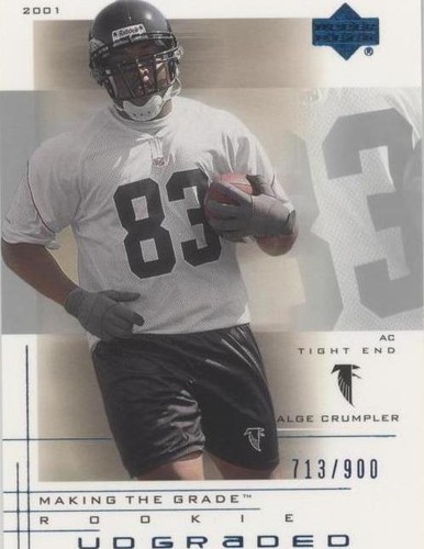 2001 UD Graded Alge Crumpler #90