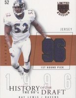 2003 Skybox L.E. Ray Lewis #HD-RL