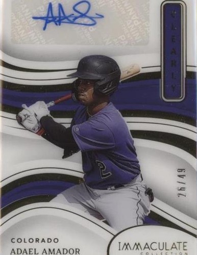 2023 Panini Immaculate Collection - Adael Amador #CIS-AA