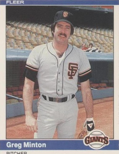 1984 Fleer - Greg Minton #383