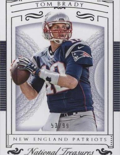 2015 Panini National Treasures Tom Brady #12