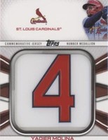 2022 Topps Series 1 - Yadier Molina #JNM-YM