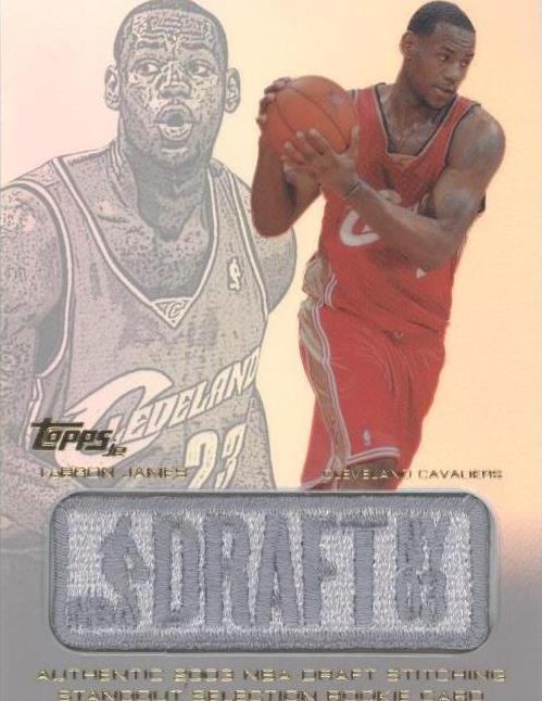 Camiseta Topps 2003-04 edición - LeBron James #JELJ