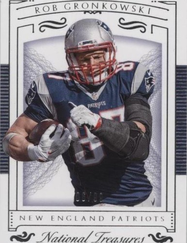 2015 Panini National Treasures Rob Gronkowski #45