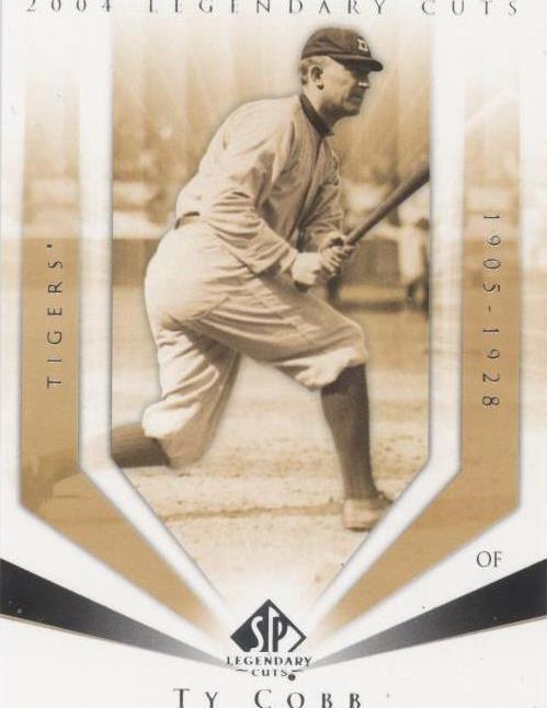 SP Legendary Cuts 2004 - Ty Cobb #119