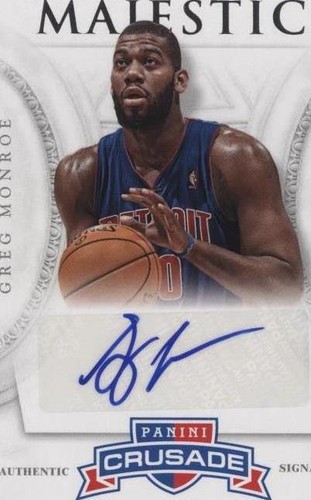 2012-13 Panini Crusade - Greg Monroe #28