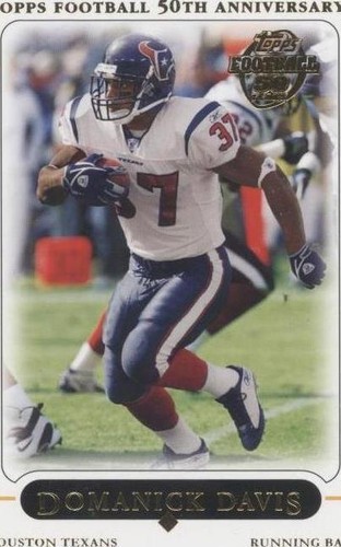 2005 Topps Domanick Davis #3