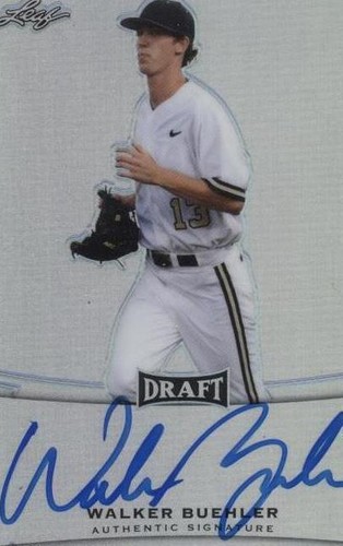 2015 Leaf Metal Draft - Walker Buehler #BA-WB1