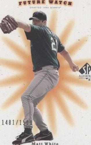 2001 SP Authentic - Matt White #226