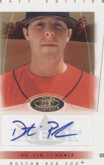 Fleer Hot Prospects 2004 edición draft - Dustin Pedroia #109