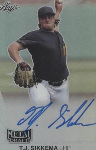 2019 Leaf Metal Draft - T.J. Sikkema #LT-TJS