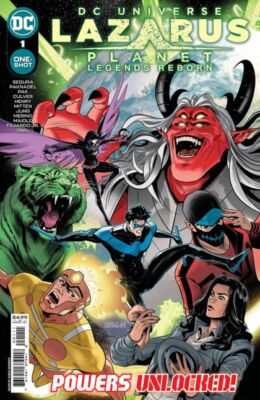 Lazarus Planet: Legends Reborn (1A) Masks and Monsters / Trilogy / City Boy / Ra