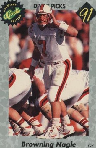 1991 Classic Draft Picks Browning Nagle #31