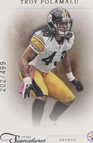 2011 Panini Prime Signatures Troy Polamalu #170