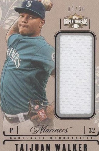 2014 Topps Triple Threads - Taijuan Walker #UJR-TW