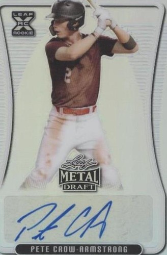 2020 Leaf Metal Draft - Pete Crow-Armstrong #BA-PCA