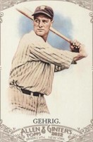 2012 Topps Allen & Ginter's - Lou Gehrig #196