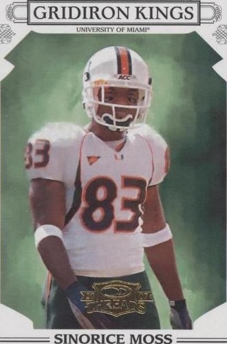 2007 Donruss Threads Sinorice Moss #CGK-40