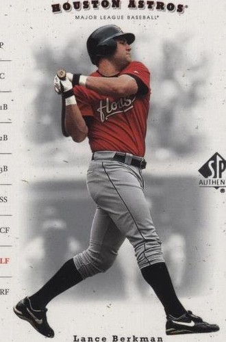 2001 SP Authentic - Lance Berkman #195