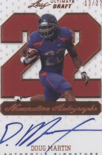 2012 Ultimate Leaf Draft Doug Martin #NU-DM2