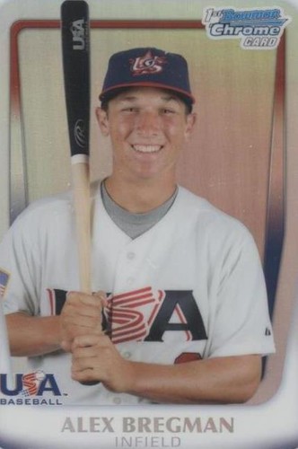 2011 Bowman Chrome - Alex Bregman #18U-2