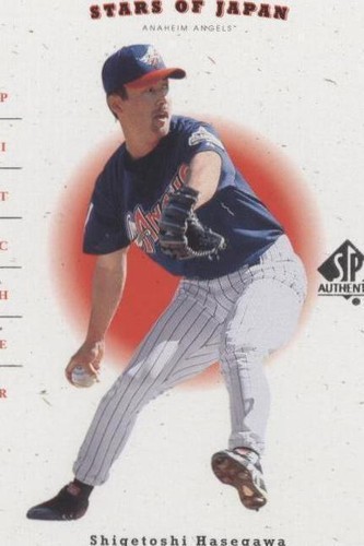 2001 SP Authentic - Kazuhiro Sasaki Shigetoshi Hasegawa #RS13