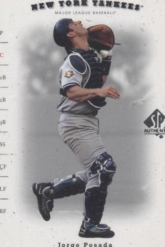 2001 SP Authentic - Jorge Posada #194