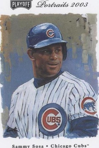 2003 Playoff Portraits - Sammy Sosa #40
