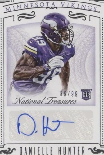 2015 Panini National Treasures Danielle Hunter #151