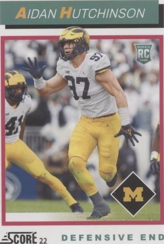 2022 Score Aidan Hutchinson #TB6