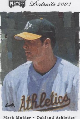 2003 Playoff Portraits - Mark Mulder #57