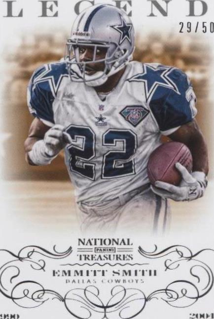 2013 Panini National Treasures Эммитт Смит #119