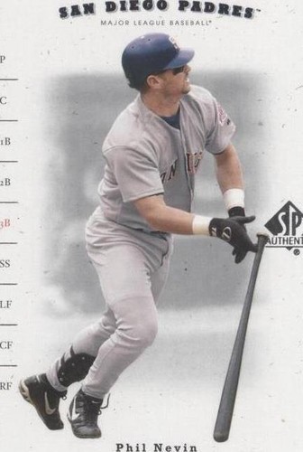 2001 SP Authentic - Phil Nevin #77