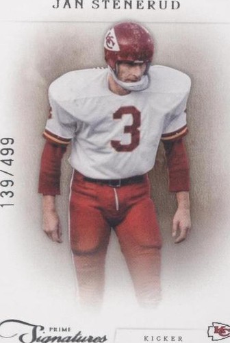 2011 Panini Prime Signatures Jan Stenerud #82