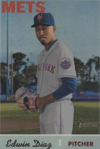 2019 Topps Heritage - Edwin Diaz #THC-451