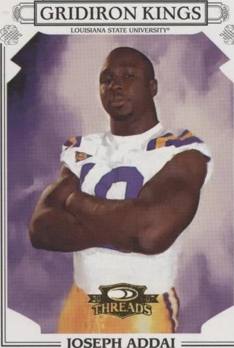 2007 Donruss Threads Joseph Addai #CGK-28