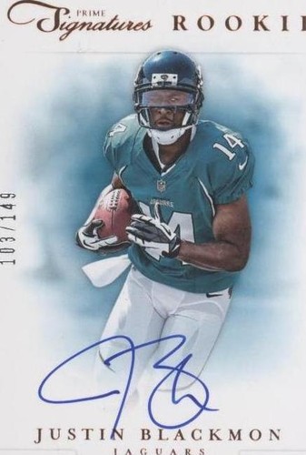 2012 Panini Prime Signatures Justin Blackmon #256