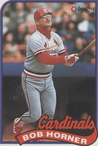 1989 O-Pee-Chee - Bob Horner #255