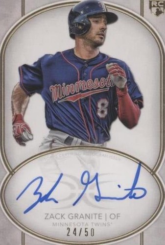 2018 Topps Definitive Collection - Zack Granite #DRA-ZG