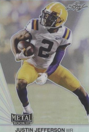 2020 Leaf Metal Rookie Justin Jefferson #LR-17