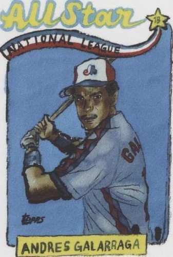 2021 Topps Spotlight 70 By Andy Friedman - Andres Galarraga #2