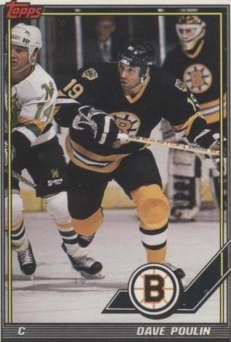 1991-92 Topps - Dave Poulin #507